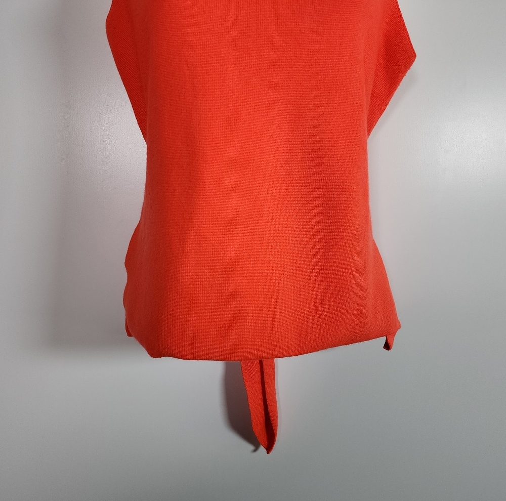 By Anthropologie Orange Harloe Belted Tank Top Medium - Picture 5 of 11